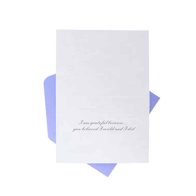 Custom Embossed Thank You Cards view 3