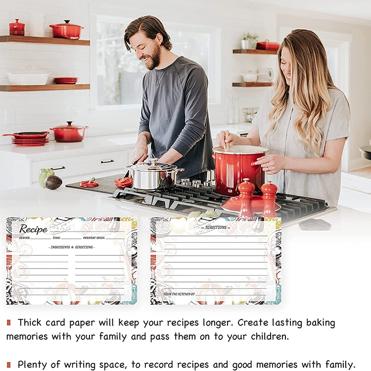 Custom Flash Kitchen 100 Recipe Card view 3
