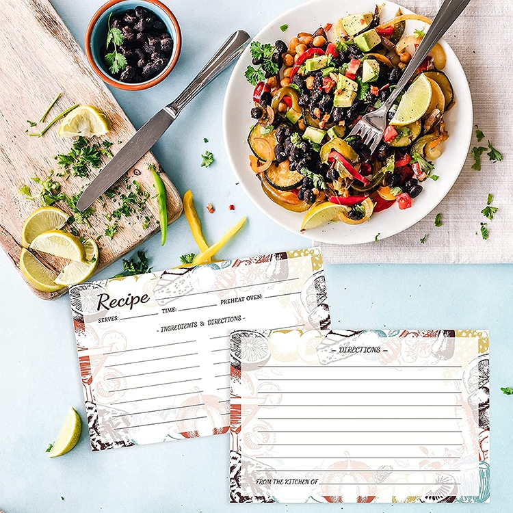Custom Flash Kitchen 100 Recipe Card view 4