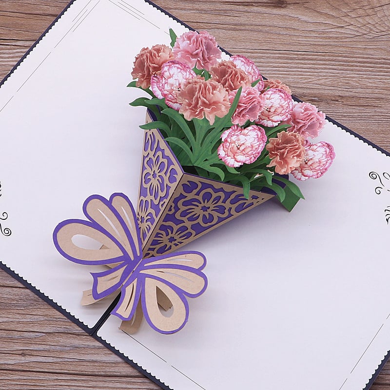 Custom Forever 3D Greeting Cards view 2