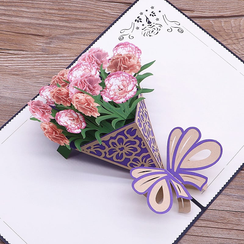 Custom Forever 3D Greeting Cards view 4