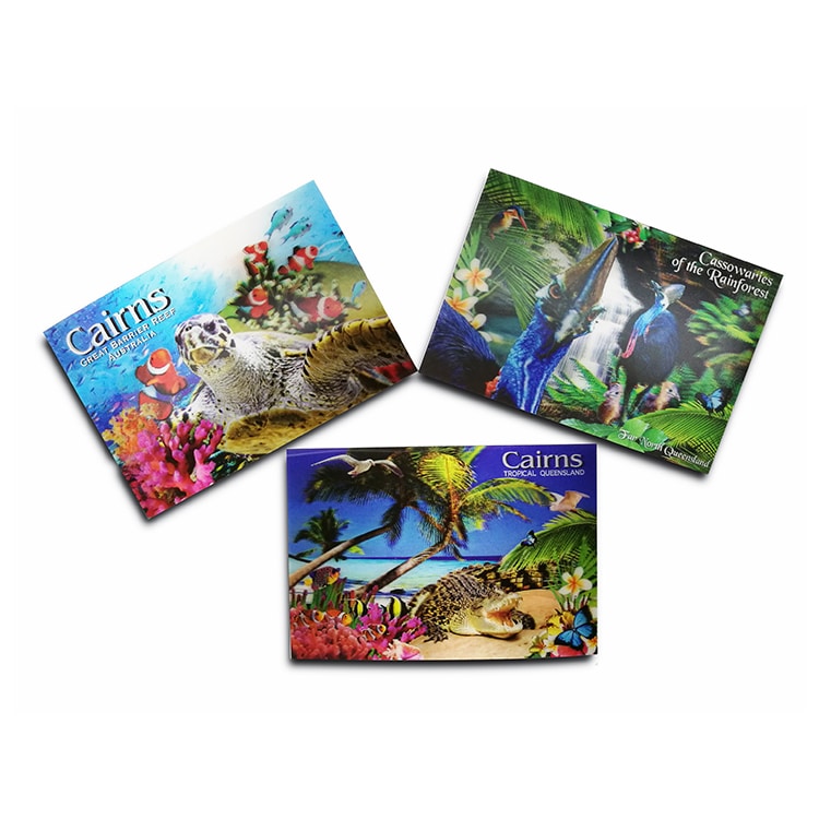 Custom Gift 3D Lenticular Post Card — custom card printing