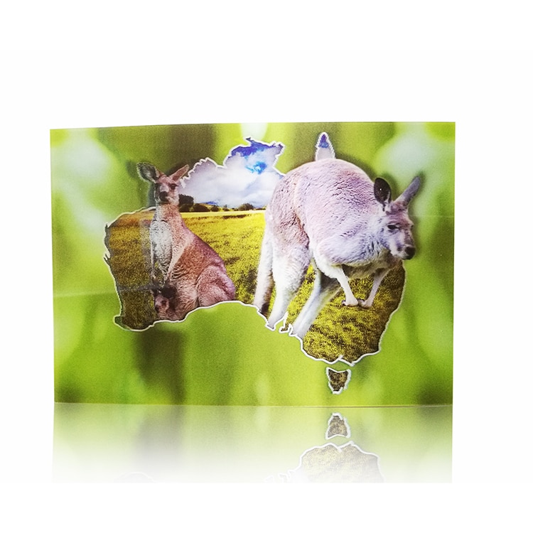 Custom Gift 3D Lenticular Post Card view 4