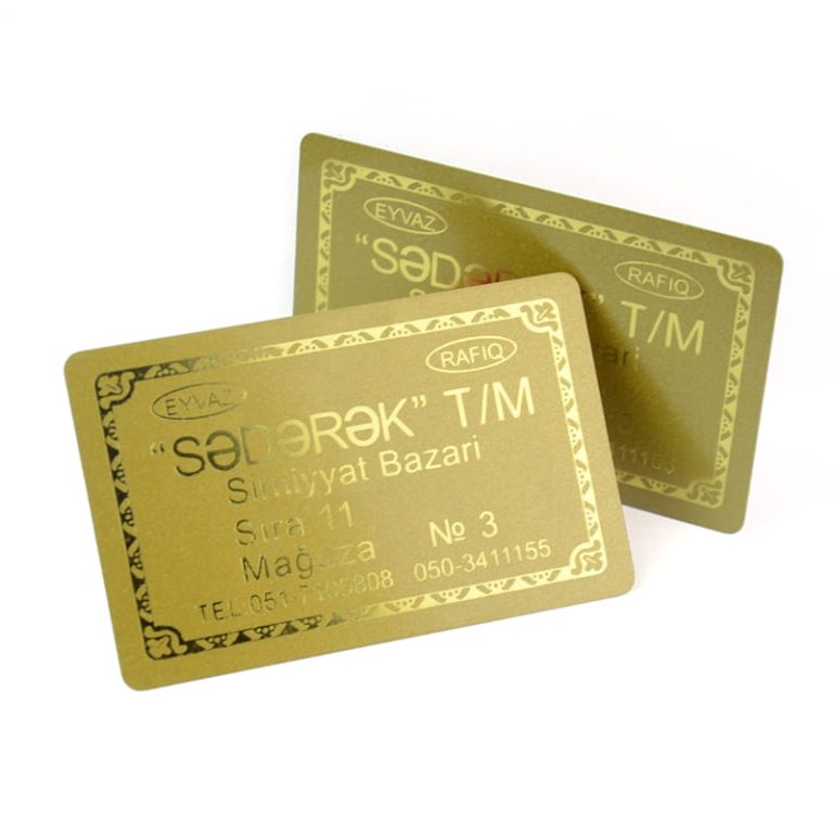 Custom Glittering plastic VIP membership card — custom card printing
