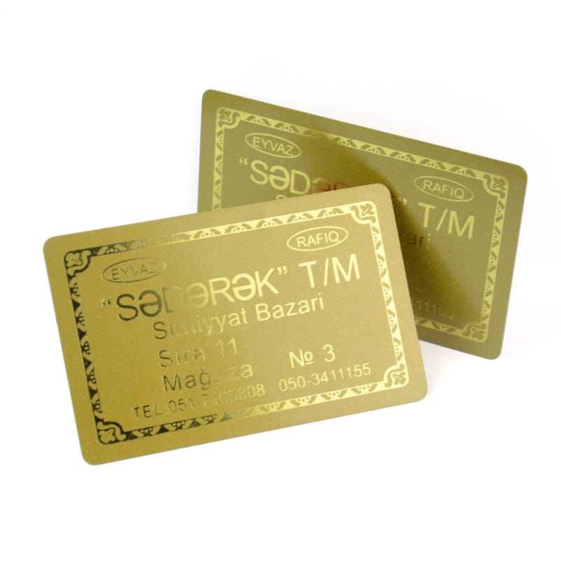 Custom Glittering plastic VIP membership card — custom card printing