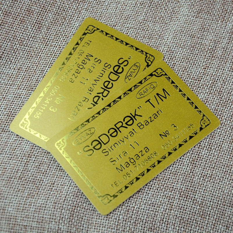 Custom Glittering plastic VIP membership card view 3