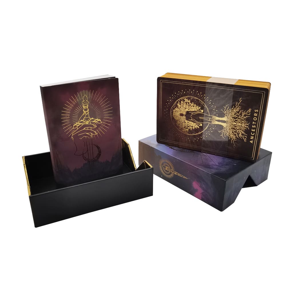 Custom Hot Stamping Paper Tarot Cards — custom card printing