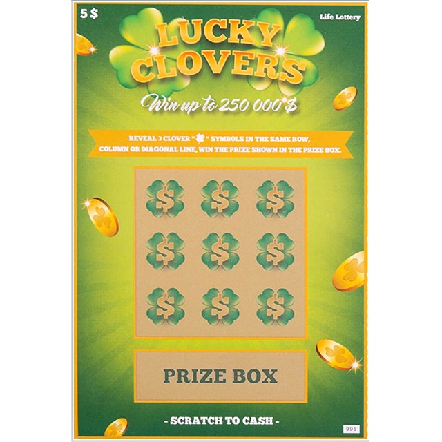 Custom Instant Lottery Ticket Scratch Card view 3