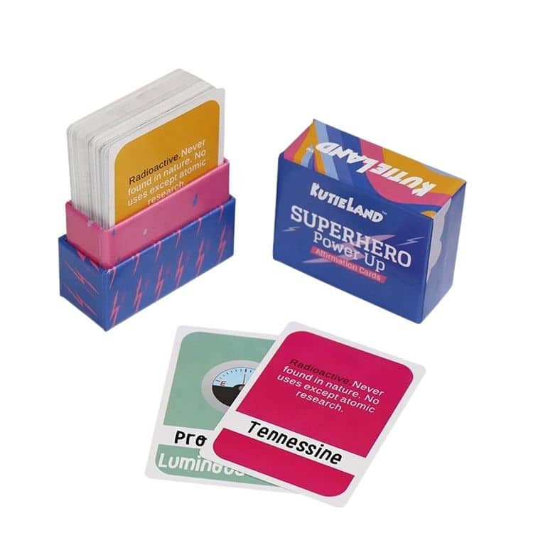 Custom Kids Motivational Affirmation Cards — custom card printing
