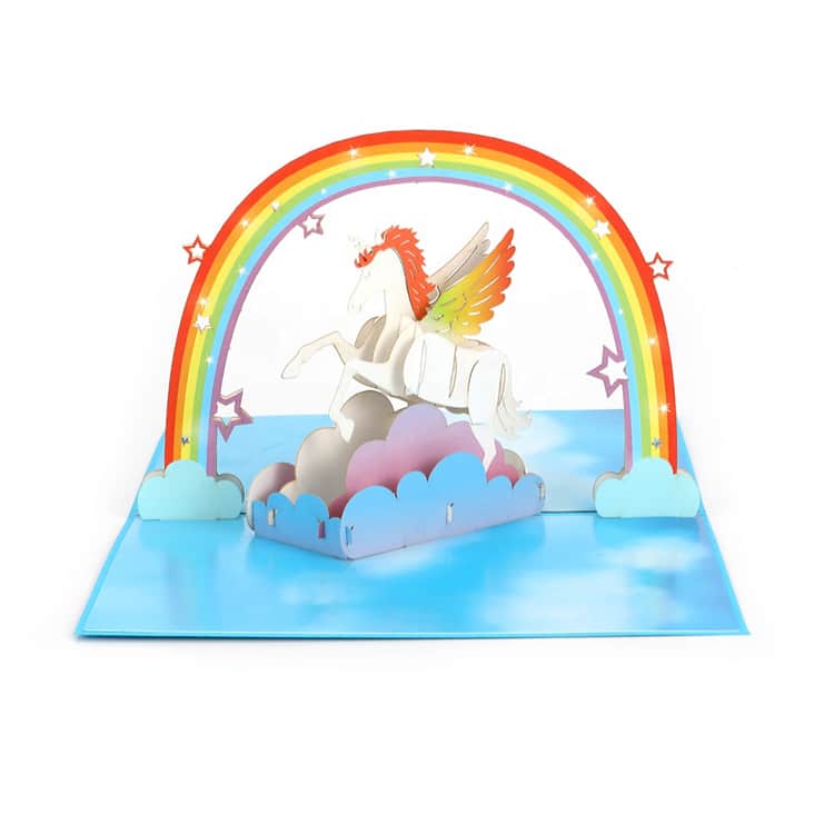 Custom Laser Cut 3D Greeting Cards for Kids — custom card printing