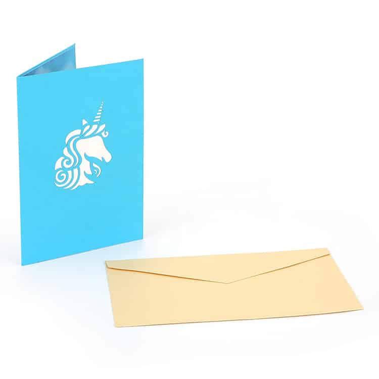 Custom Laser Cut 3D Greeting Cards for Kids view 3