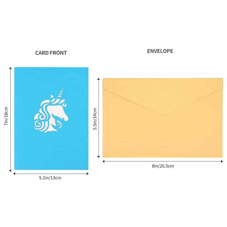 Custom Laser Cut 3D Greeting Cards for Kids view 4