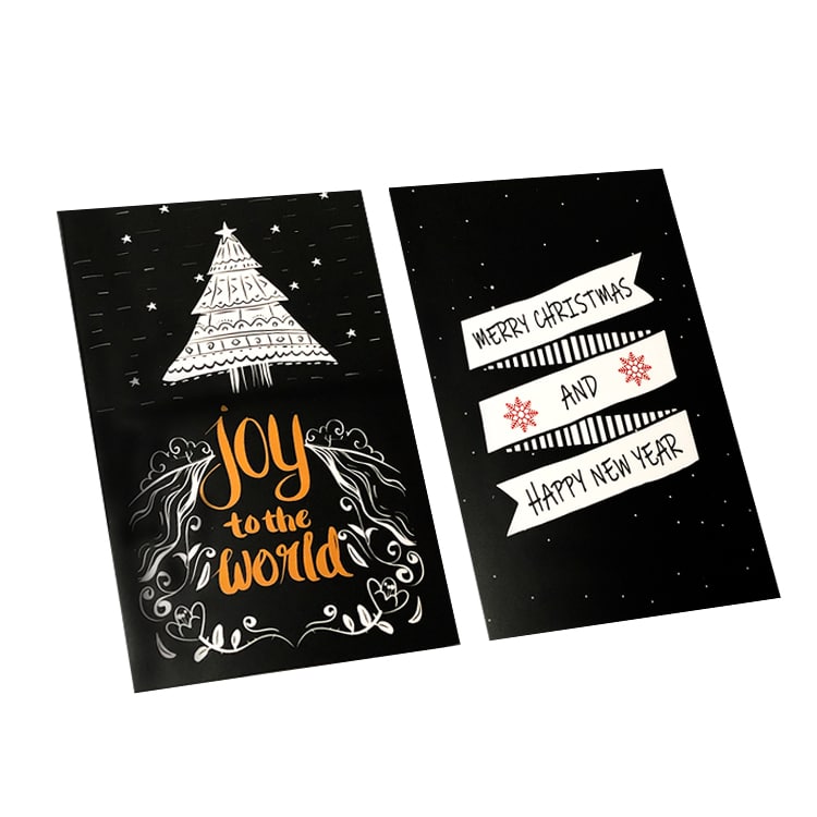 Custom Logo Merry Christmas Cards view 3