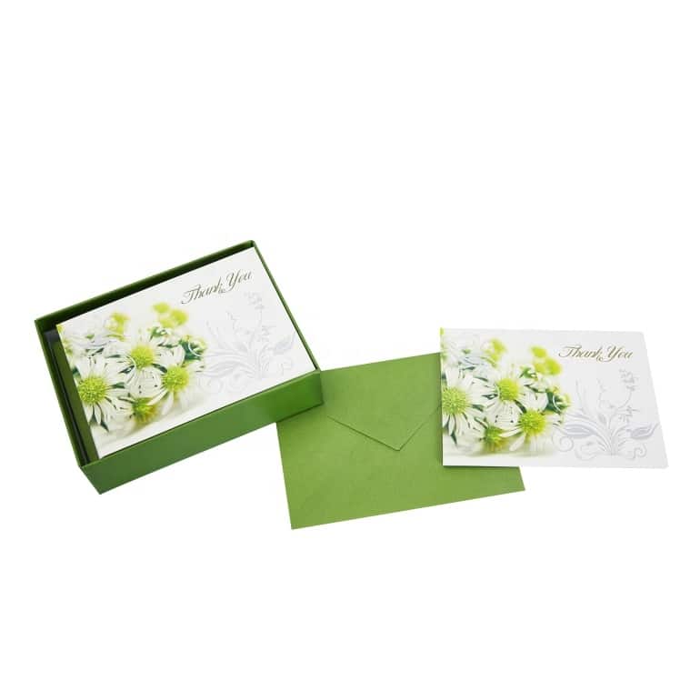 Custom Logo Thank You Cards set — custom card printing