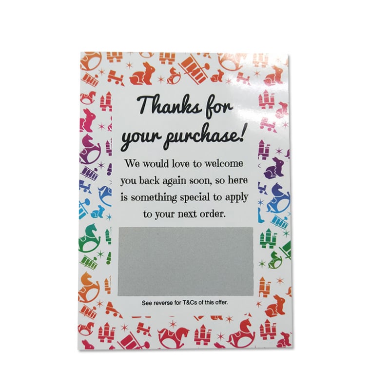 Custom Lottery Tickets Scratch Cards view 2