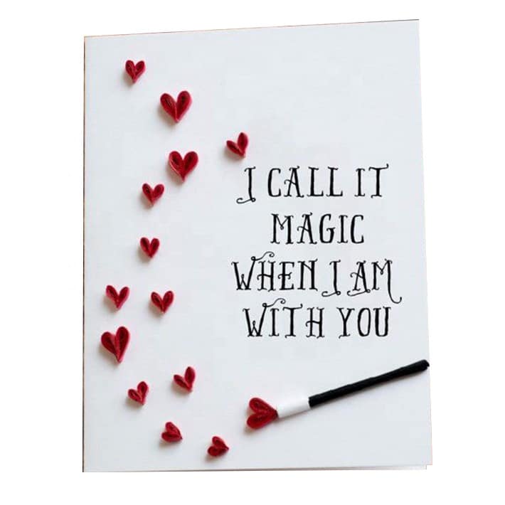 Custom Love Wedding Invitation Card — custom card printing