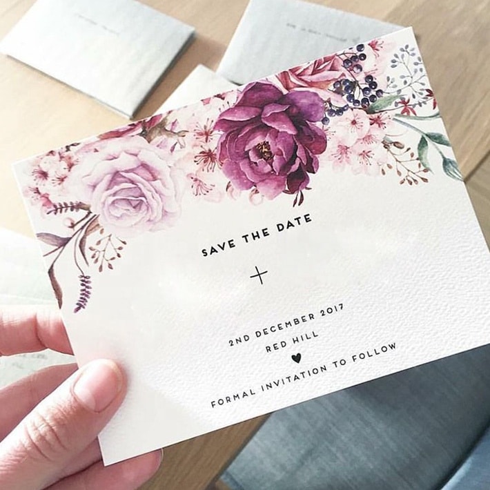 Custom Love Wedding Invitation Card view 3