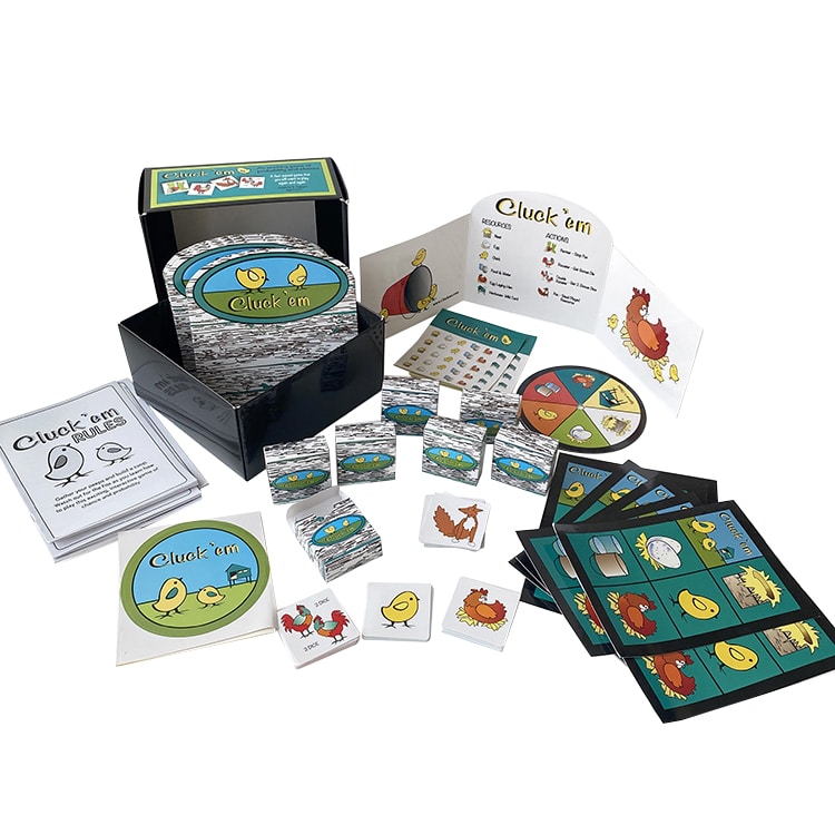 Custom Made Board Games — custom card printing