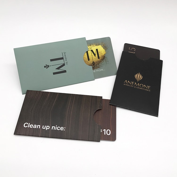 Custom Matt surface Plastic gift card view 3