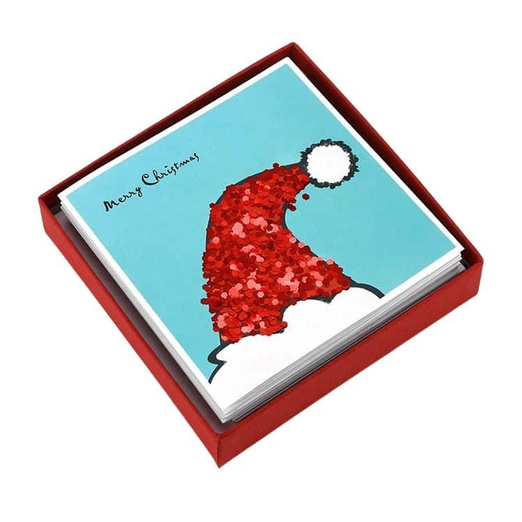 Custom Merry Christmas Greeting Cards with Envelope — custom card printing