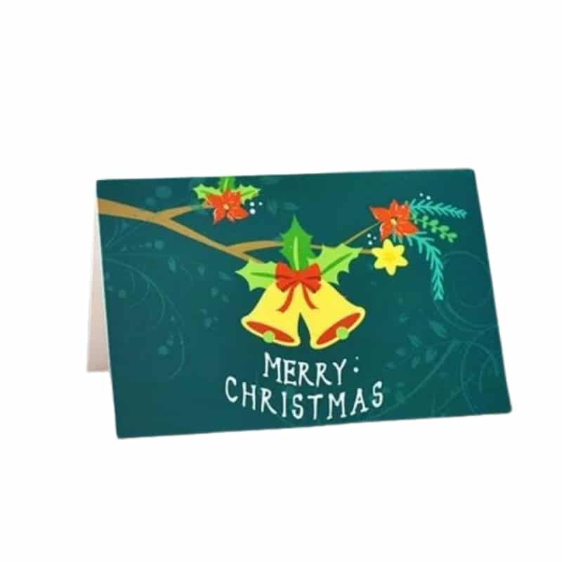 Custom Merry Christmas cards view 2