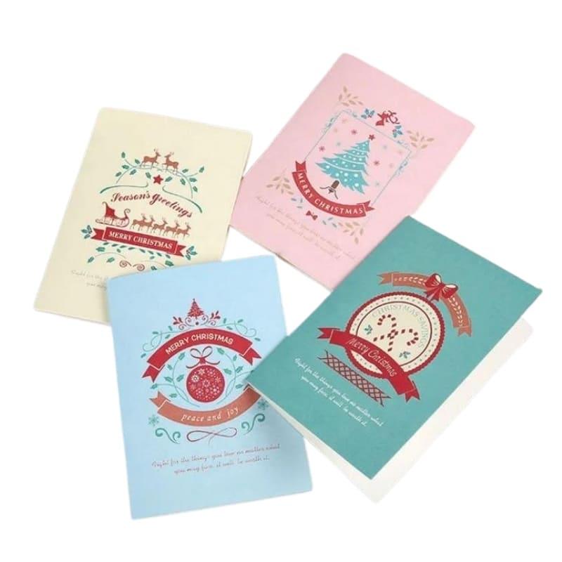 Custom Merry Christmas cards view 3