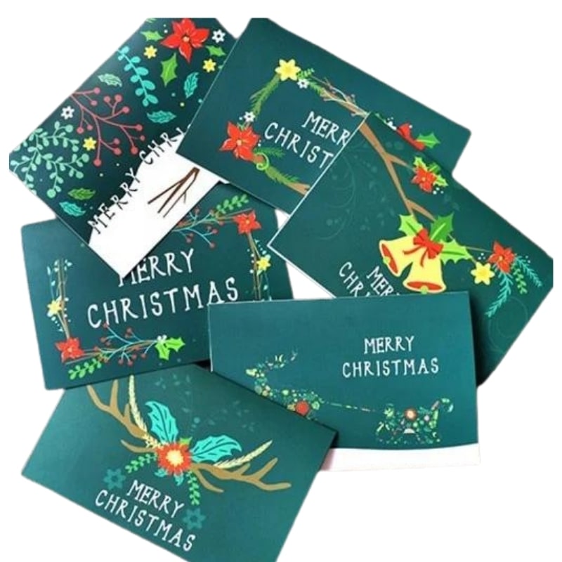 Custom Merry Christmas cards view 4