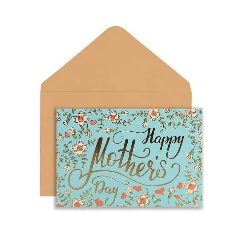 Custom Mother's Day anniversary card view 4