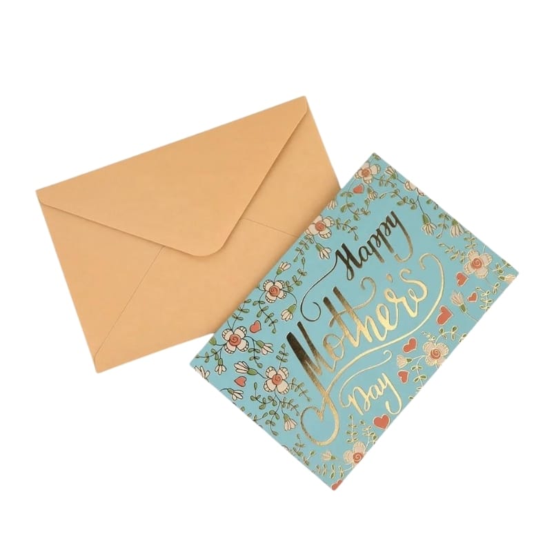 Custom Mother's Day anniversary card view 3