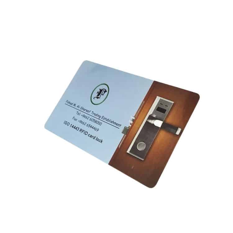 Custom NFC RFID access control card — custom card printing
