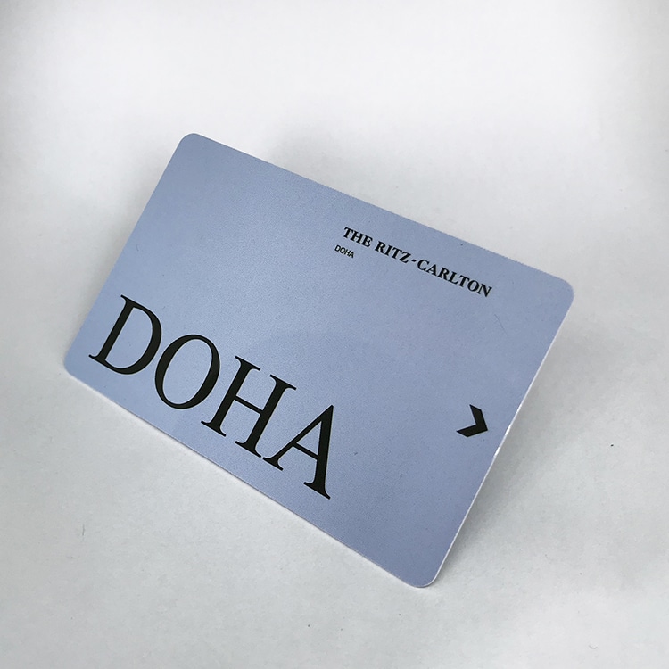 Custom NFC RFID access control card view 3