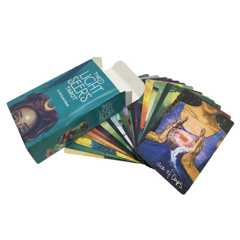 Custom Oracle Cards With tuck Box view 3
