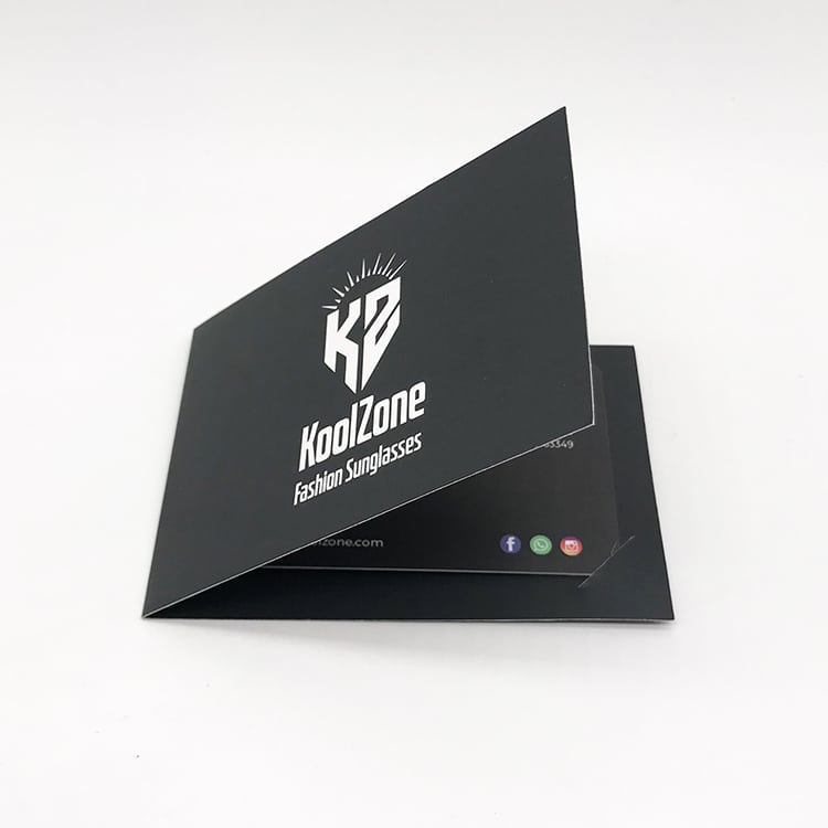 Custom PVC Gift card with paper card holder view 4