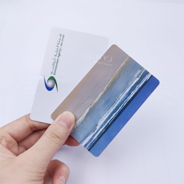 Custom PVC ID member card with Signature Panel view 4