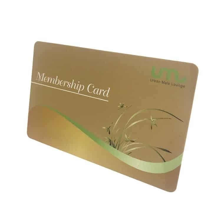Custom PVC magntic stripe member card — custom card printing