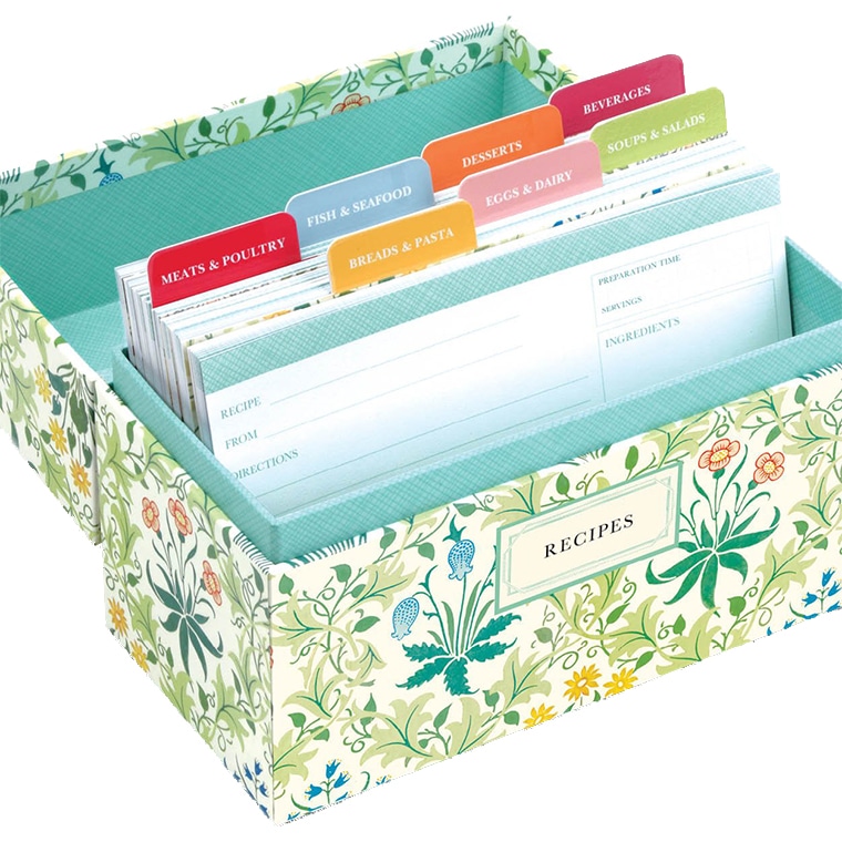 Custom Paper Recipe Card set — custom card printing