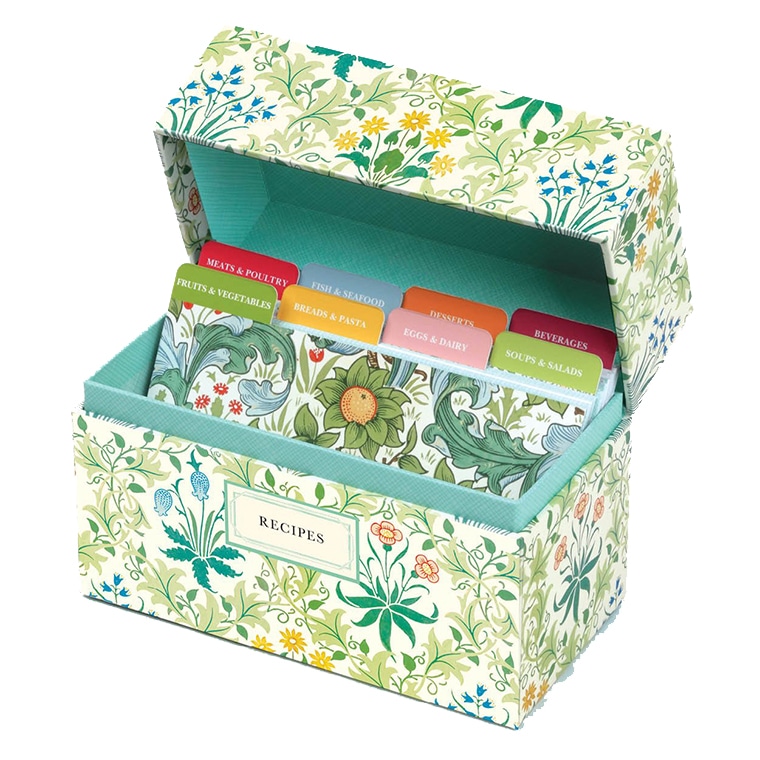 Custom Paper Recipe Card set view 4