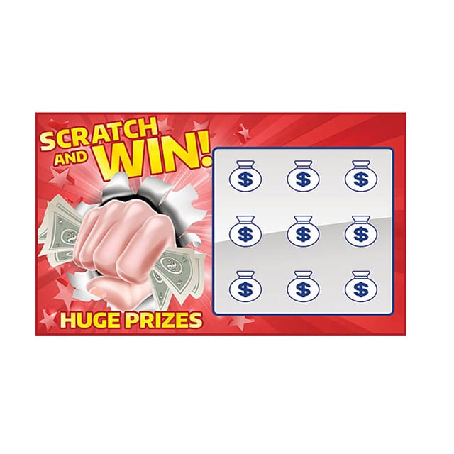 Custom Paper Scratch and Win Cards view 2