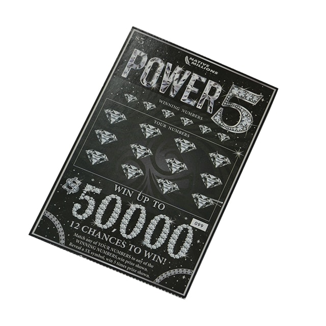Custom Paper Scratch and Win Cards view 4