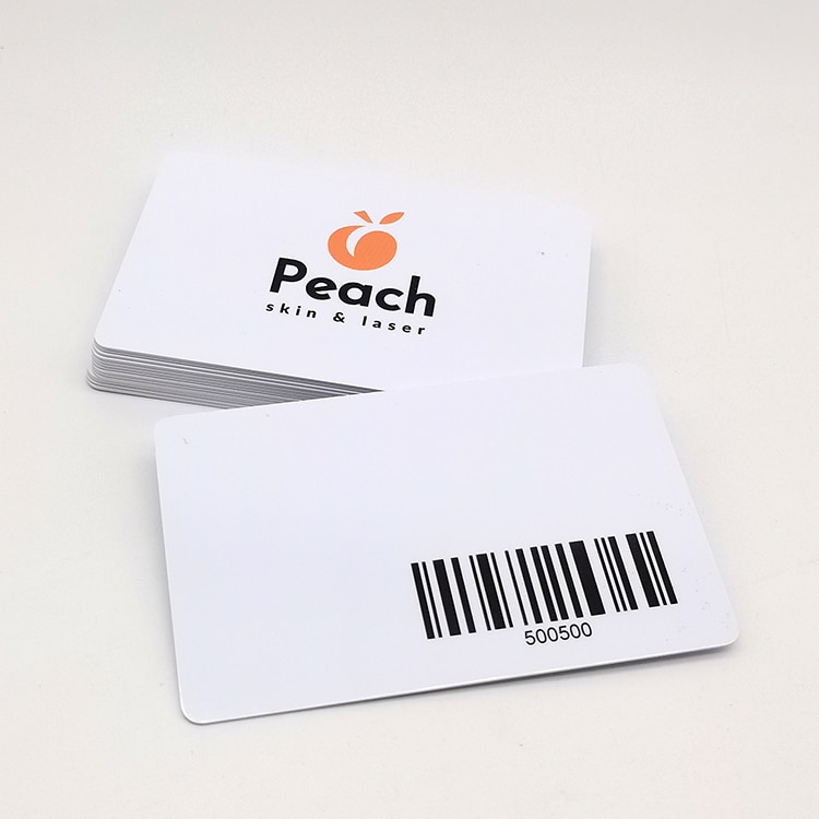 Custom Plastic Beauty Salon GIFT card view 3