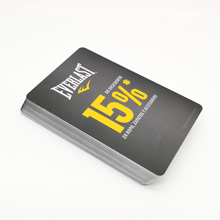 Custom Plastic Discount promotion membership card view 2