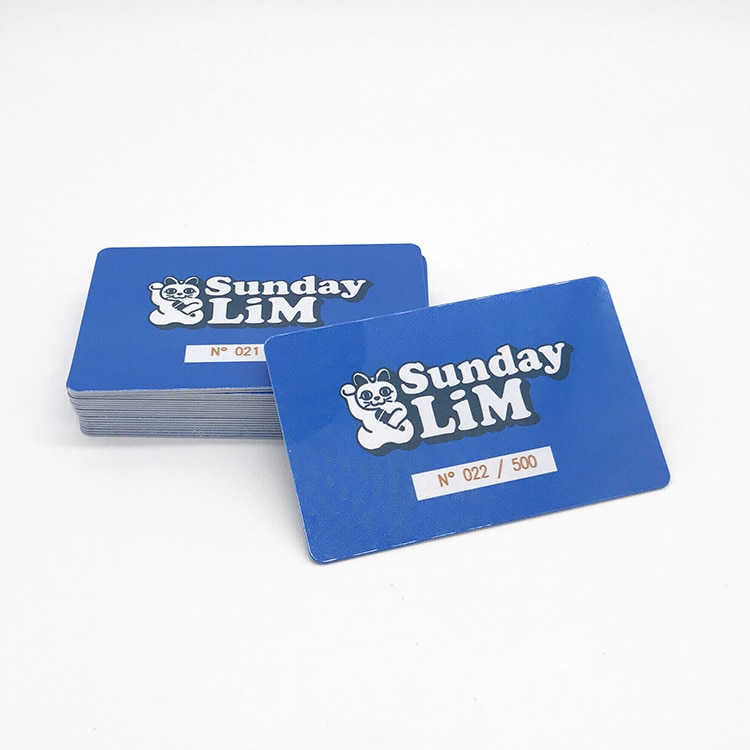 Custom Plastic Fitness card with card number view 4