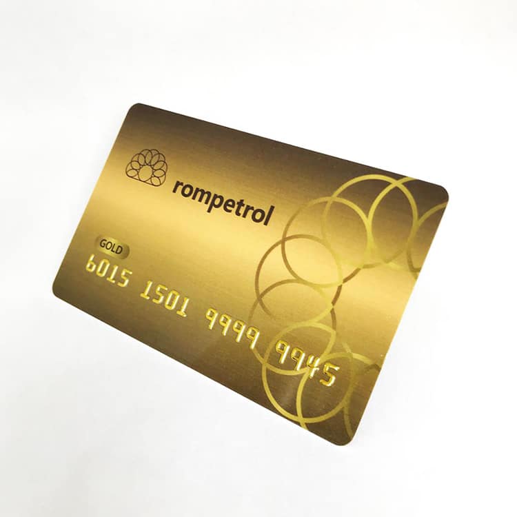Custom Plastic Loyalty gift card view 4