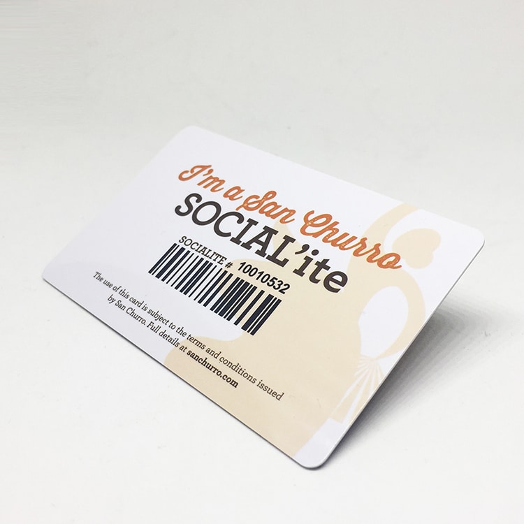 Custom Plastic Loyalty member Card view 4