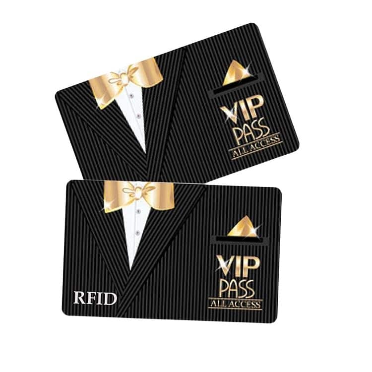 Custom Plastic VIP Business RFID Smart Card — custom card printing