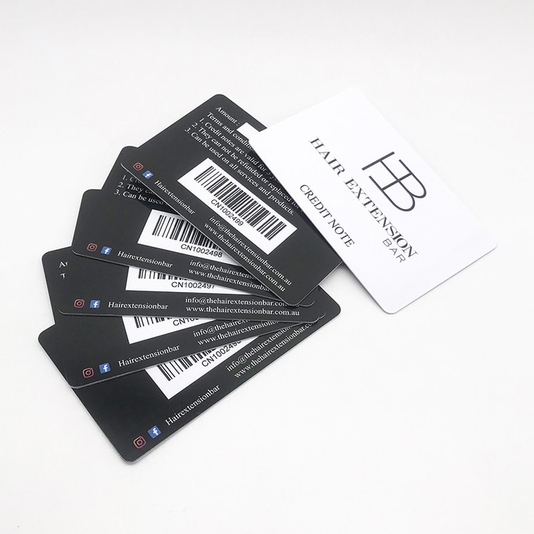 Custom Plastic VIP membership cards view 3