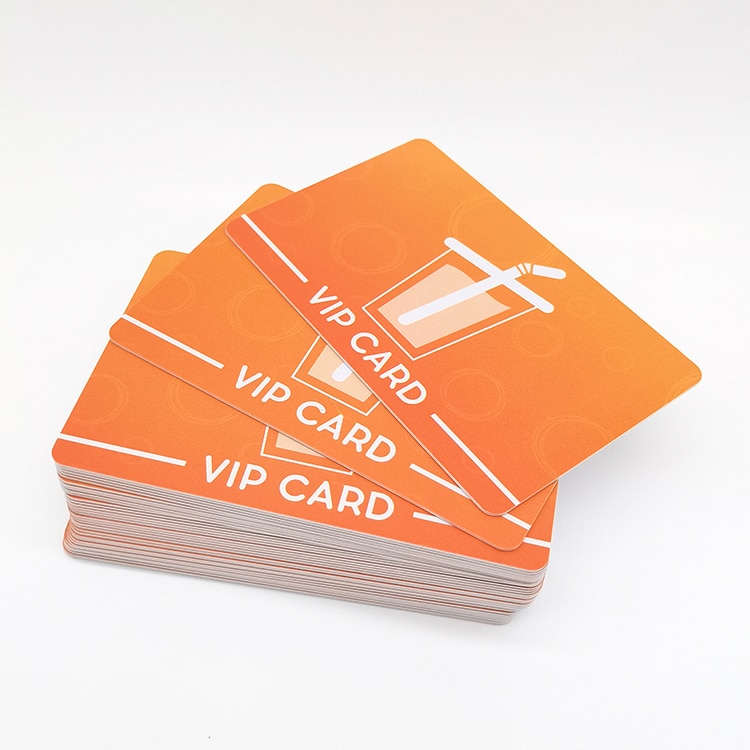 Custom Plastic VIP membership cards view 4