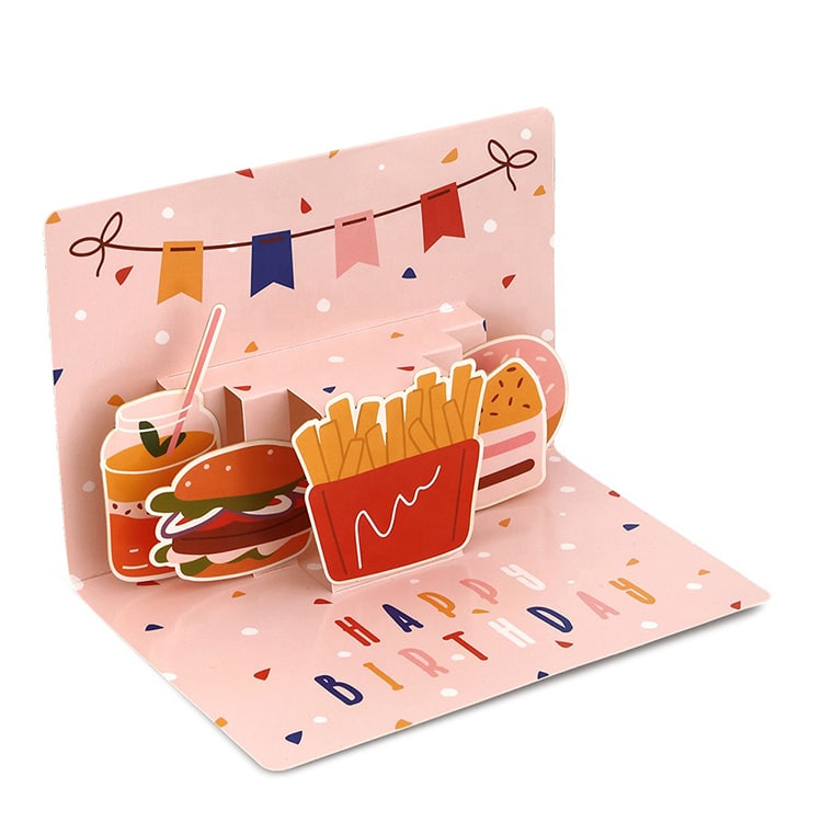 Custom  Premium Creative 3D Greeting Cards — custom card printing