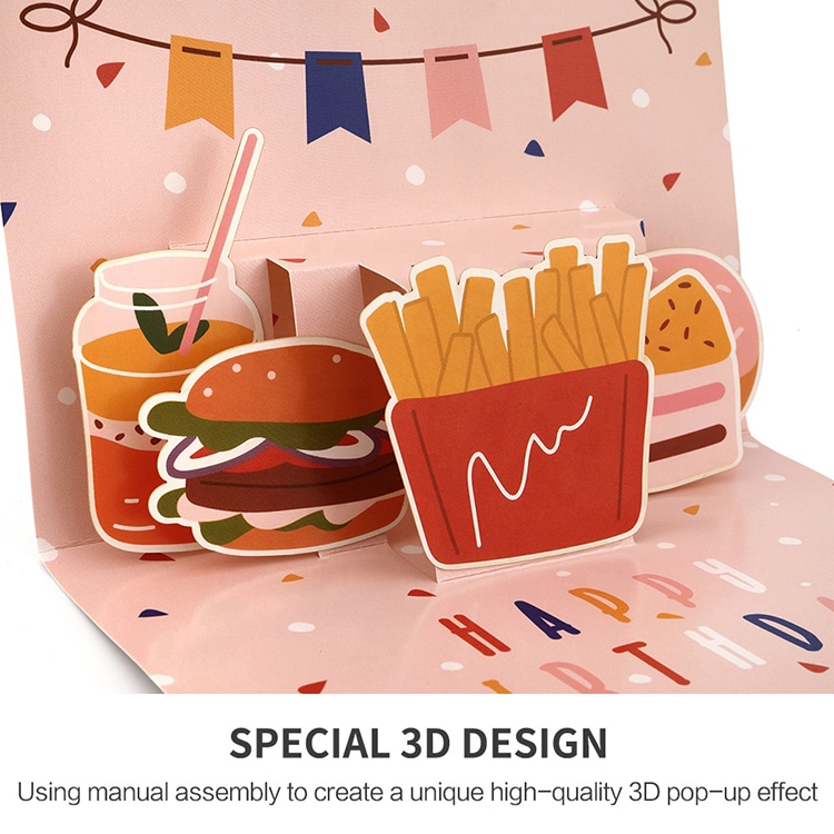 Custom  Premium Creative 3D Greeting Cards view 3