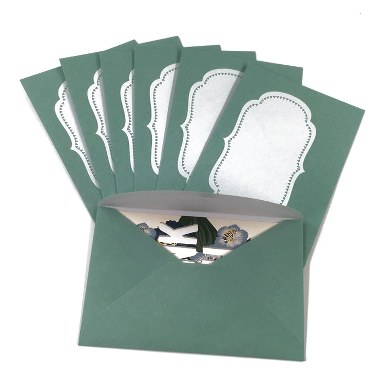 Custom Printed New Year Thank you Note Card Set view 4